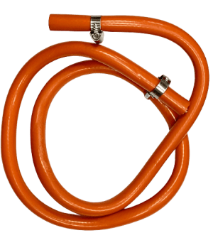 27mm Clip On Propane Gas Regulator 37mbar - BBQ | Caravan (+ Hose & Clips)