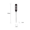 Digital Probe Food Thermometer Meat Thermometer LCD Screen Instant Read