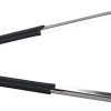 3X  Professional Stainless Steel Cooking Tongs Set (15", Black)