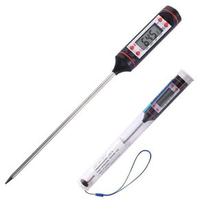 Digital Probe Food Thermometer Meat Thermometer LCD Screen Instant Read