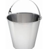 13.0 Litter Stainless Steel Bucket with Fold Handle