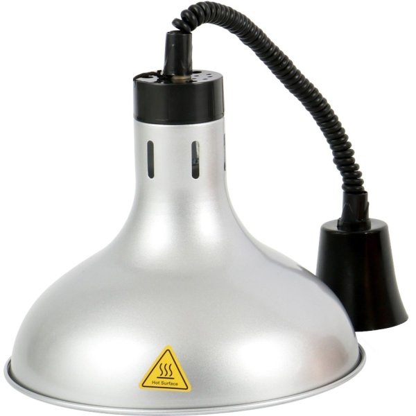 Large Food Warmer Lamp Buffet Light Gantry Light Silver