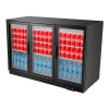 ELITE 3 Sliding Door Bar Fridge