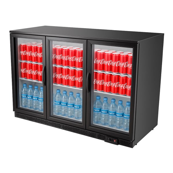 ELITE 3 Sliding Door Bar Fridge