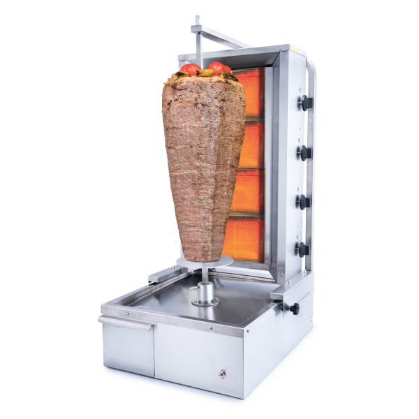 HOSTY 4 Burner Kebab Machine / NATURAL GAS