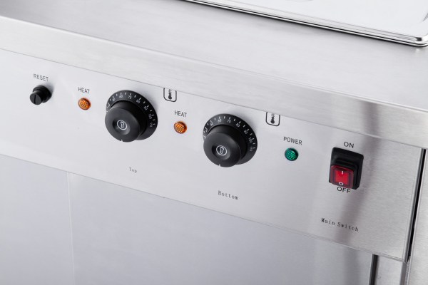 IMG_1152-w.jpg Mobile Wet Bain Marie Top & Hot Cupboard with Heated Buffet Gantry (116cm)