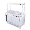 IMG_1168-w1.jpg Mobile Wet Bain Marie Top & Hot Cupboard with Heated Buffet Gantry (116cm)