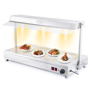 Ace Hot Plate Food Warmer Heated Lights Gantry Carvery Display Warmer