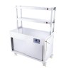 ACE Hot Cupboard with 2 Tier Heated Gantry 120cm