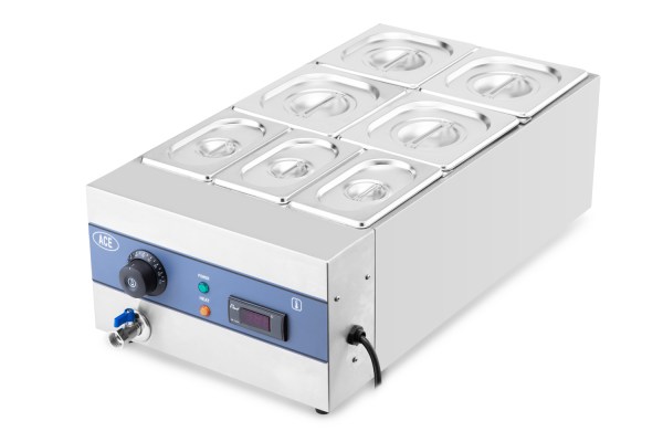 ACE 7 Pot Wet Bain Marie