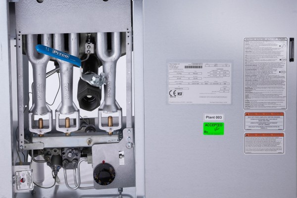 Pitco 35C Single Tank, Twin Basket 18 Litre Gas Fryer