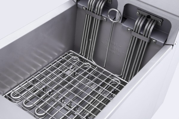 Hakka Electric Deep Fryer Single Tank Twin Basket 20L