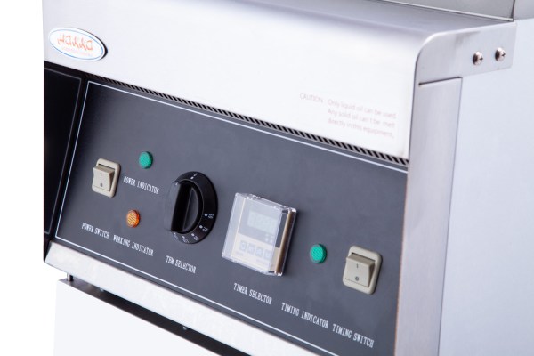 Hakka Electric Deep Fryer Single Tank Twin Basket 20L