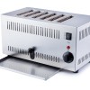 6 Slice Toaster Commercial - Extra Wide Slots +5 Speed