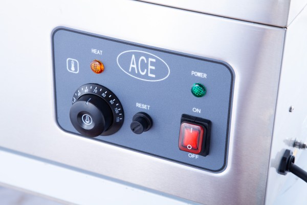 Bain Marie With Glass, Heated Gantry Lights (New Design)