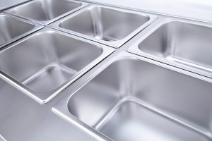 Bain Marie With Glass, Heated Gantry Lights (New Design)