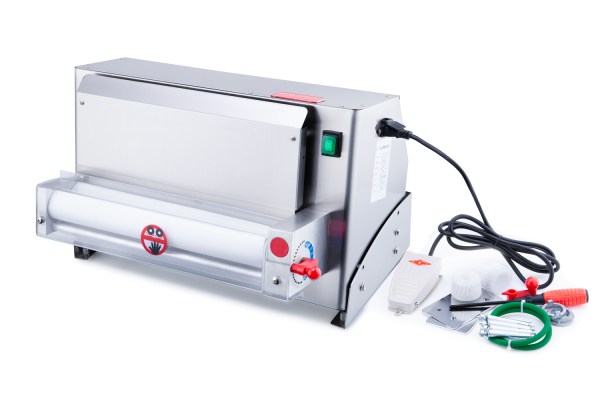 Commercial Pizza Dough Roller with Foot Pedal