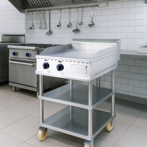Commercial Freestanding Gas Griddle (Mild Steel)