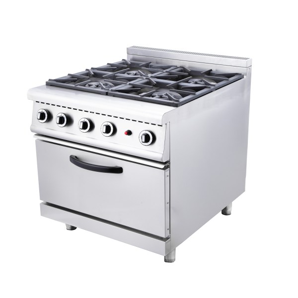 IMG_3176-w.jpg Professional Gas Range Oven with 4 Burners