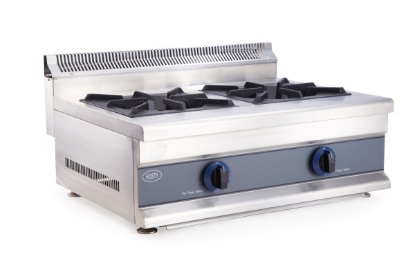 Hosty 2 Burner Commercial Gas Cooker Wok Cooking Burner Range - LPG