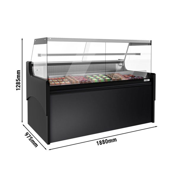 Display Fridge /meat counter - 1880mm - with LED lighting & 1 shelf