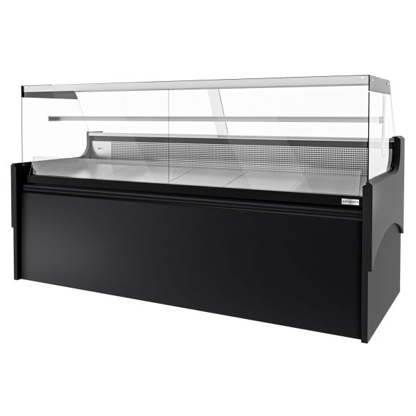 Display Fridge / Meat counter - 2480mm - with LED lighting & 1 shelf