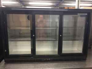 Commercial Polar Back Bar With Sliding Door Fridge/Display Fridge EZ81