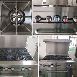 Gas 6 Burner Cooker  With Oven1083.33