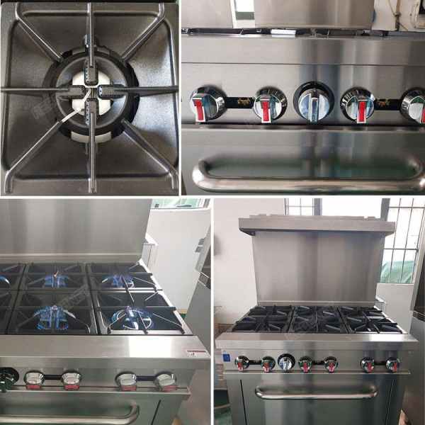 Gas 6 Burner Cooker  With Oven1083.33