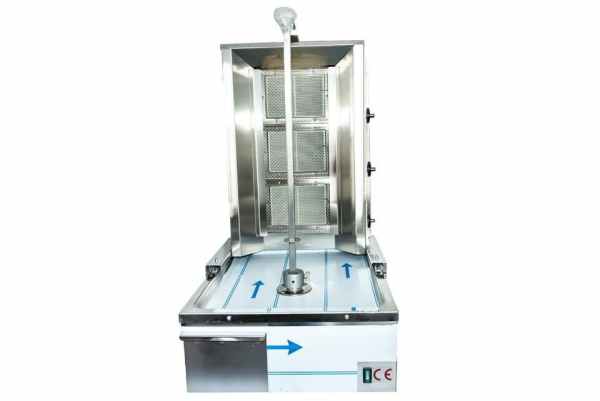 HOSTY 3 Burner Kebab Machine / Natural Gas