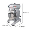 Hakka 10Qt Planetary Mixer