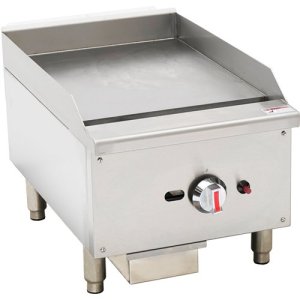 Premium Commercial Gas Griddle Smooth plate Countertop