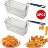 2 Commercial Frying Fryer Basket