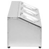 Gastronorm Pan Container Holder with 3 GN 1/6 Pan Stainless Steel