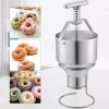 Stainless Steel Doughnuts Machine Donut Dispenser Hopper Baking With 35mm Mold