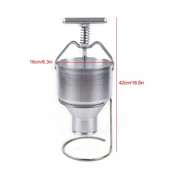 Stainless Steel Doughnuts Machine Donut Dispenser Hopper Baking With 35mm Mold