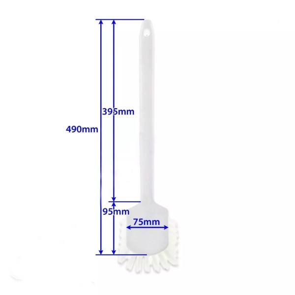 HENNY PENNY PRESSURE FRYER CLEANING GONG BRUSH WHITE HANDLE