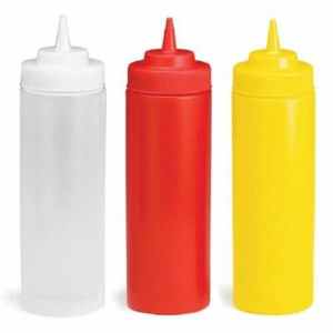 Sauce Bottles (Set of 3 x 32oz Bottles)