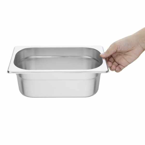 Stainless Steel 1/9 Gastronorm Tray 100mm