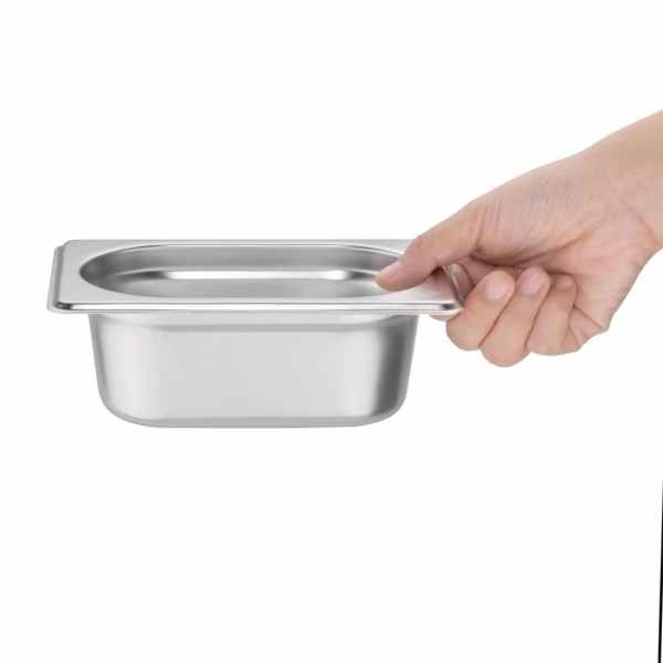 Stainless Steel 1/9 Gastronorm Tray 65mm
