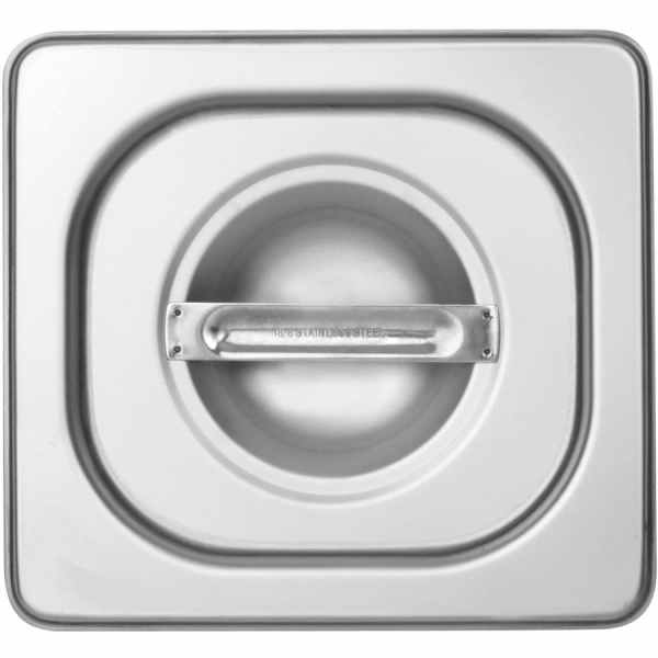 Stainless steel Gastronorm Container Lid GN1/6